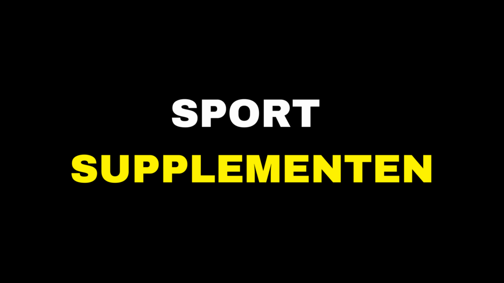 Sport Supplementen